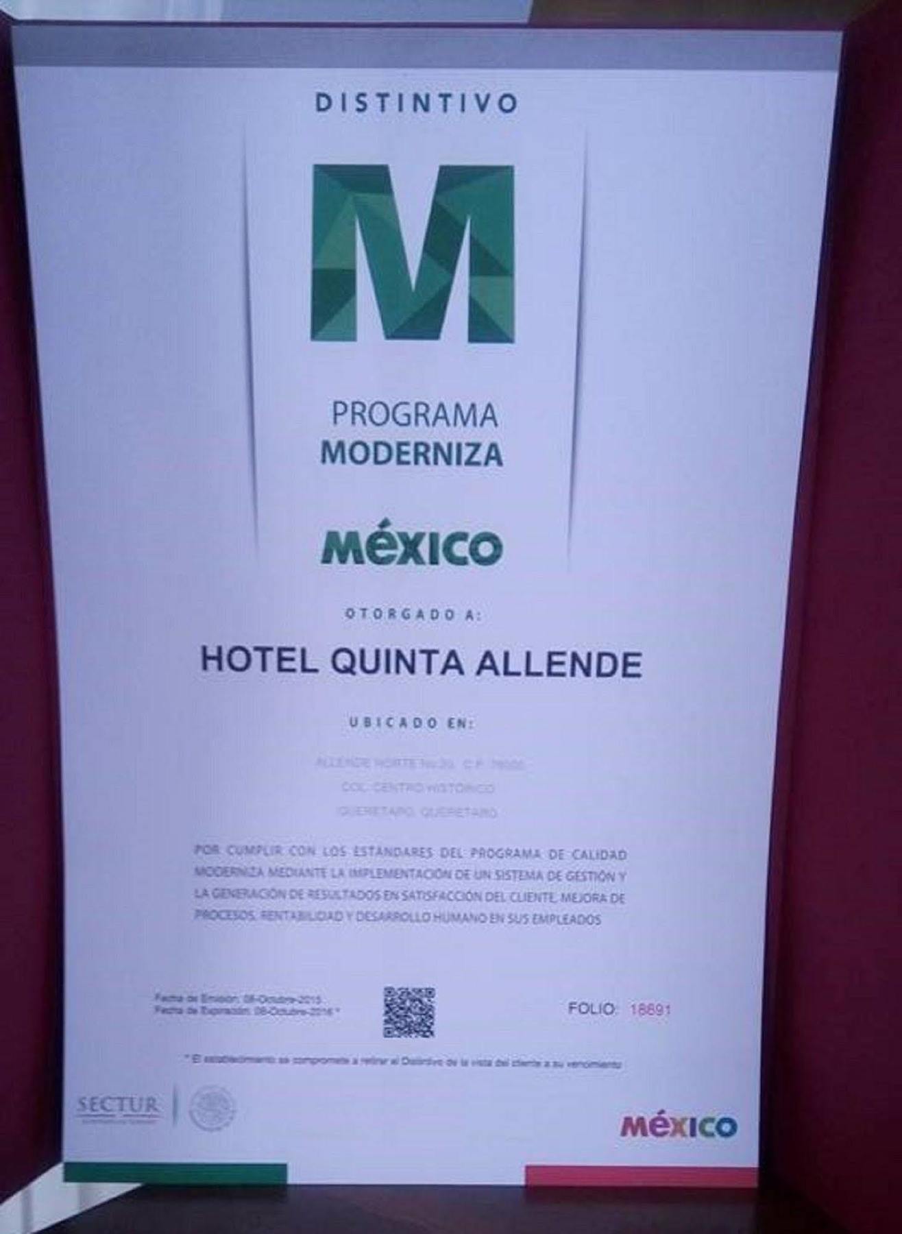 Quinta Allende Querétaro